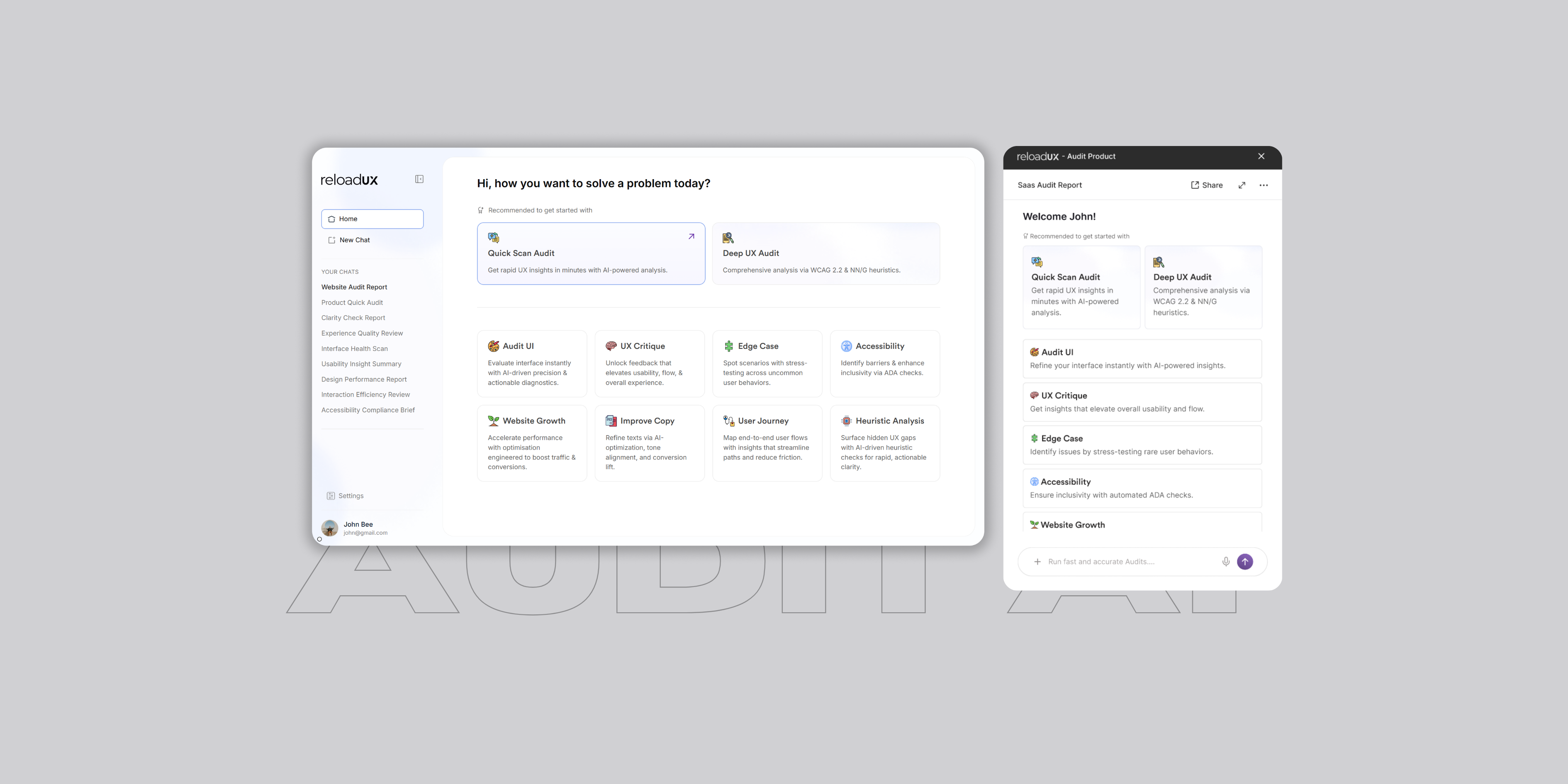 Project: Audit Product